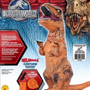 Inflatable T.Rex child costume